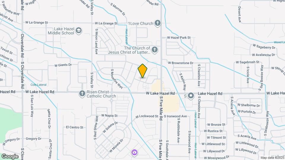 5978 S Carlburg Ave Map and Location Details