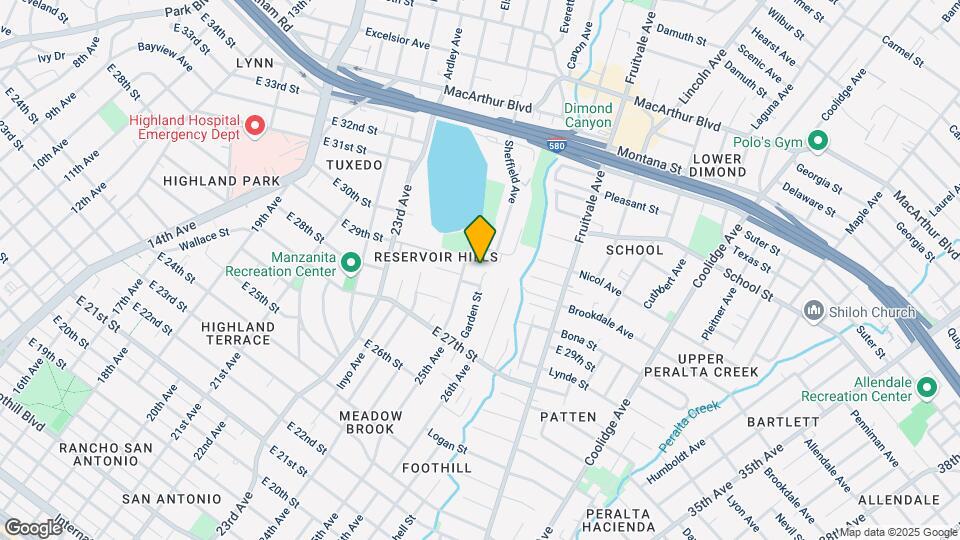 2819 Garden St Map and Location Details