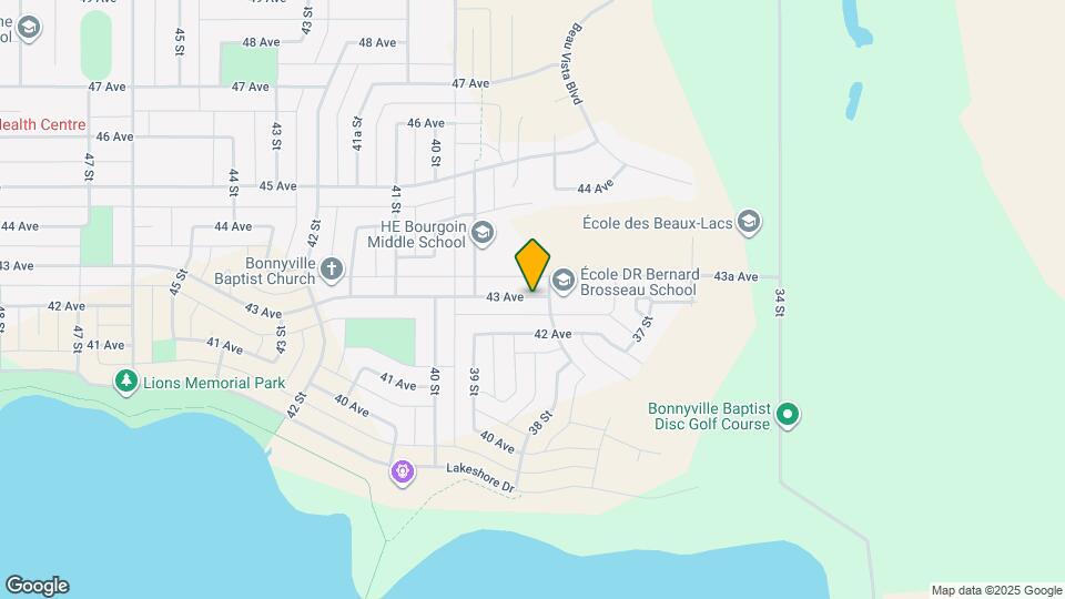 3806-3843 43 Ave Map and Location Details