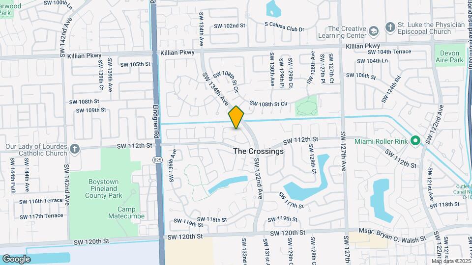 13245 SW 111th Terrace Map and Location Details