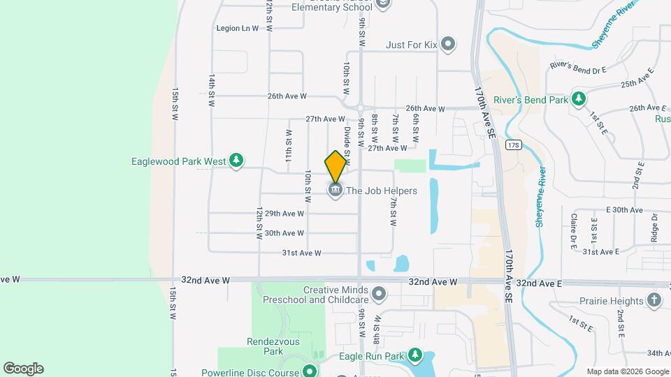 932 Eaglewood Ave Map and Location Details