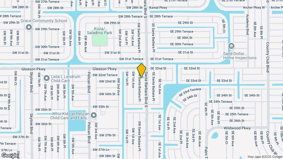 3223-3225 SW Santa Barbara Pl Map and Location Details