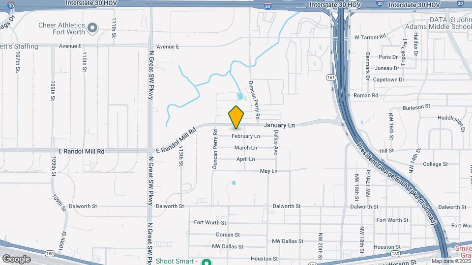 2414 February Ln Map and Location Details