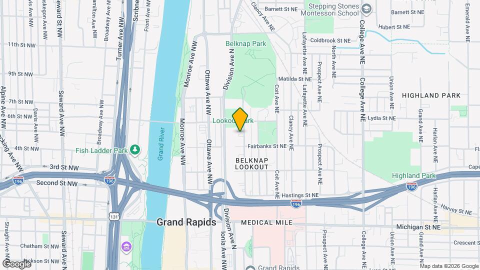 721 Fairview Ave NE Map and Location Details