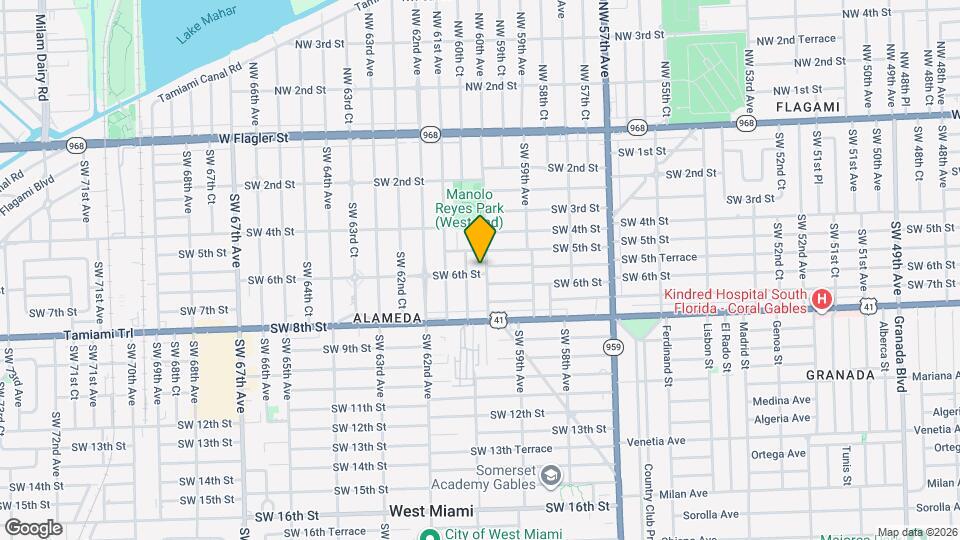540 SW 60th Ave Map and Location Details