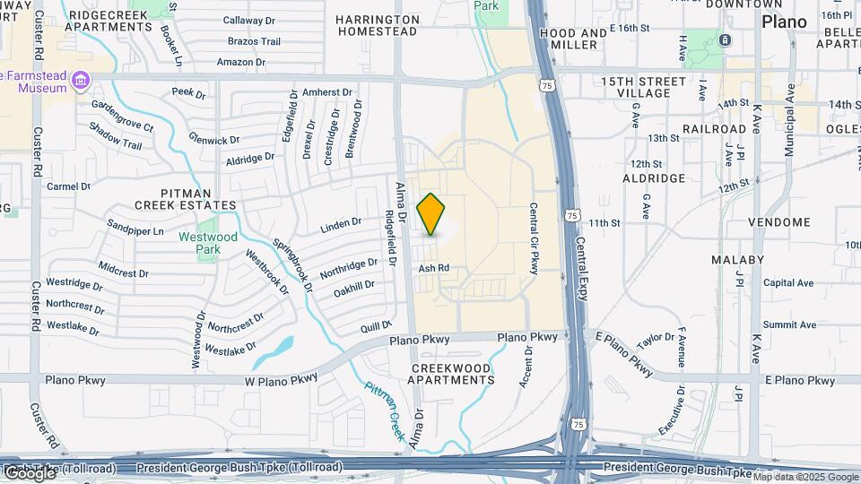 808 Meadowcrest Dr Mapa y Detalles de la Ubicación