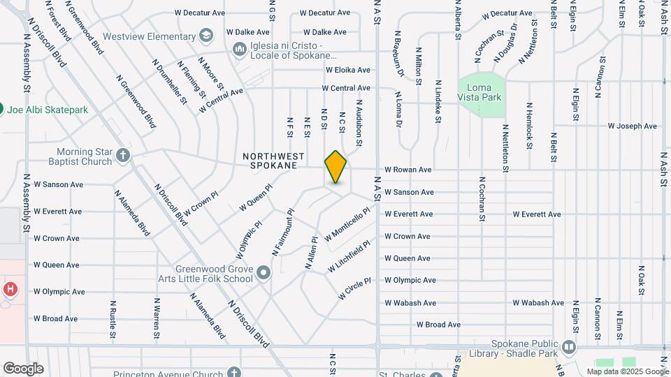 3016 W Sanson Ave Map and Location Details