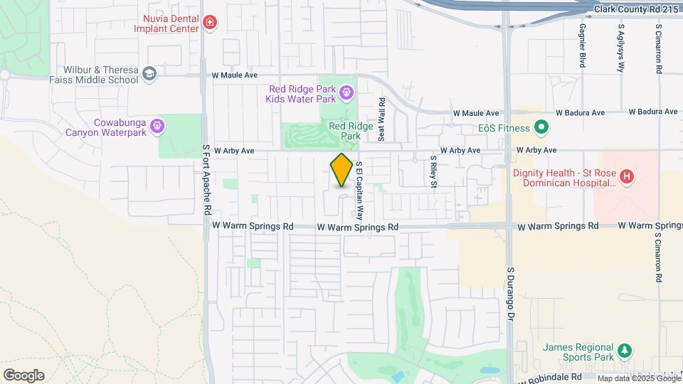 9050 W Warm Springs Rd Map and Location Details