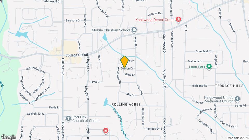 5925 Couton Dr Map and Location Details