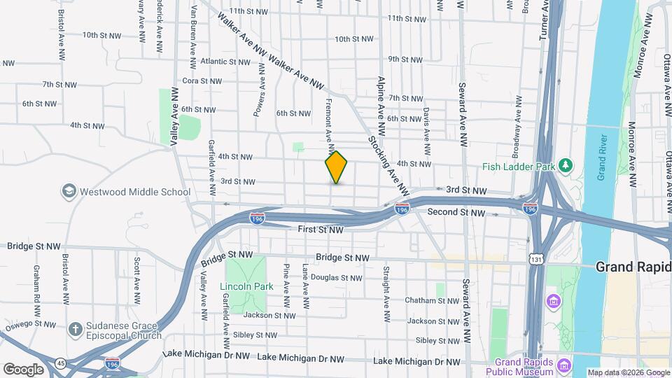 564 Fremont Ave NW Map and Location Details