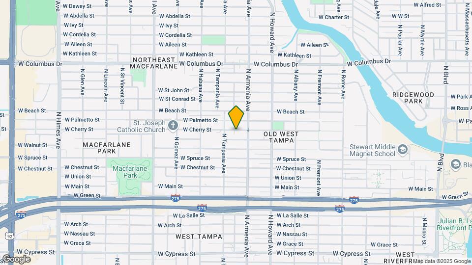 2524 W Cherry St Map and Location Details