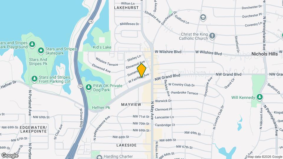 2928 W Fairfield Ave Map and Location Details