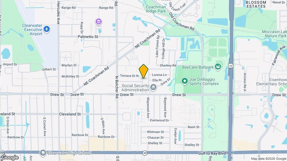 301 Terrace Dr E Map and Location Details