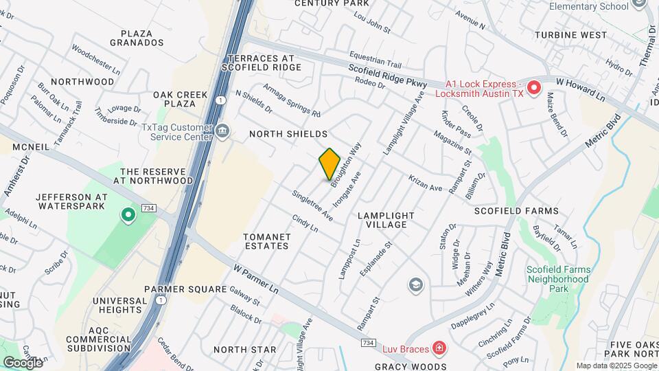 12810 Broughton Way Map and Location Details