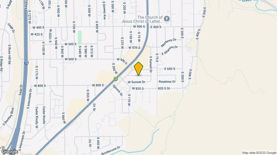 84 W Robbers Roost Rd Map and Location Details