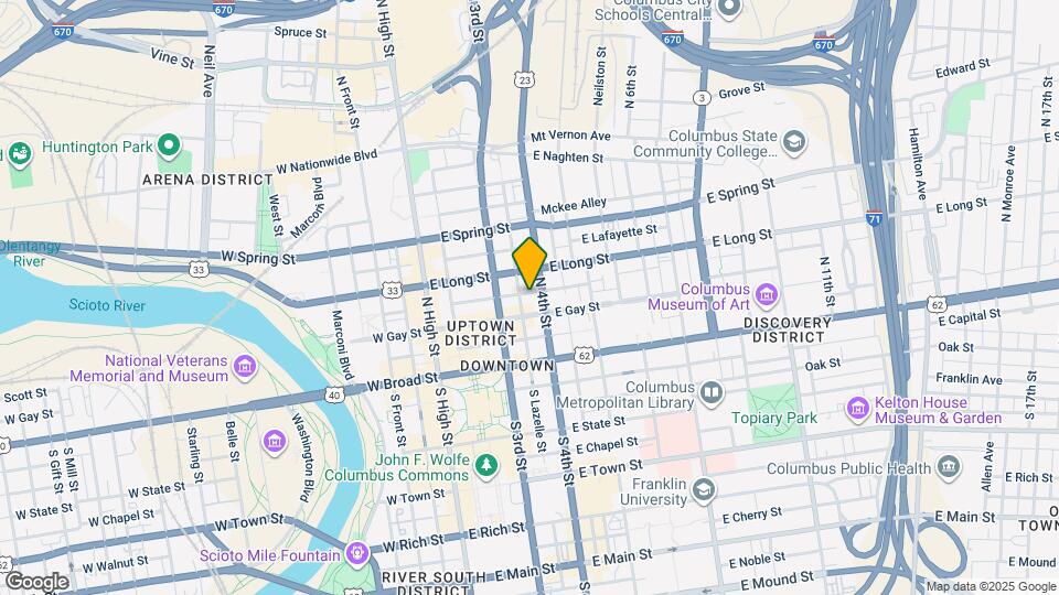 Continental Tower Map and Location Details