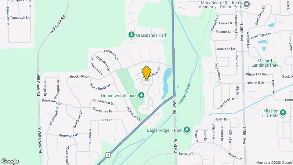 17323 Lakebrook Dr Map and Location Details