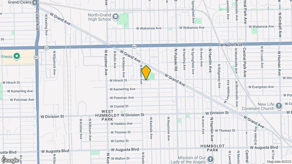 4145 W Hirsch St Map and Location Details