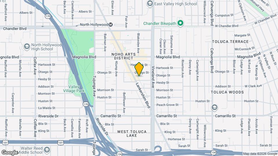 11047 Hesby St Map and Location Details