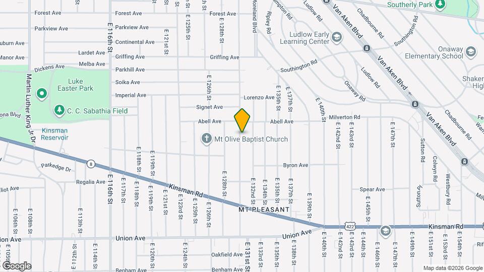 3255 E 130th St Map and Location Details