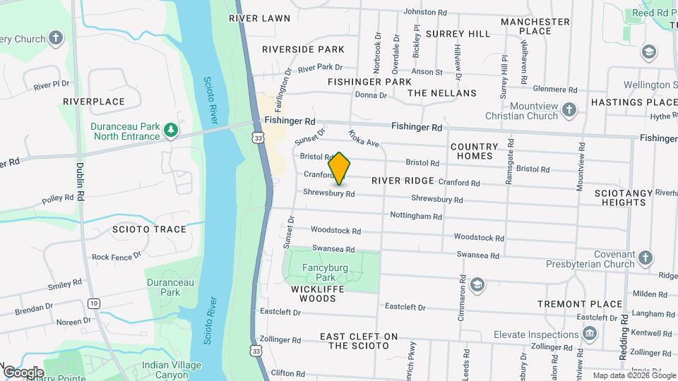 2698 Shrewsbury Rd Map and Location Details