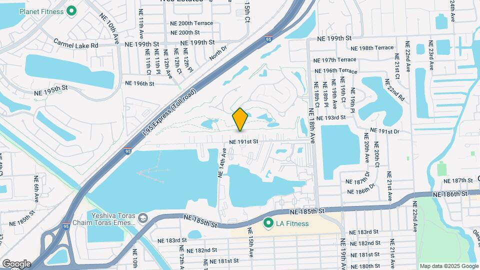1401 NE 191st St Map and Location Details