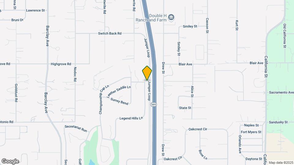 5586 Legend Hills Ln Map and Location Details
