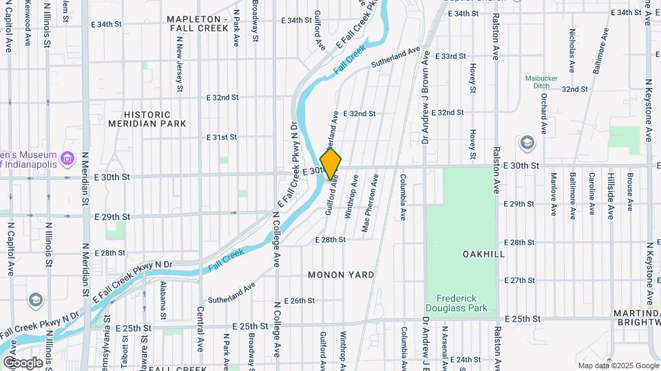 2936 Guilford Ave Map and Location Details