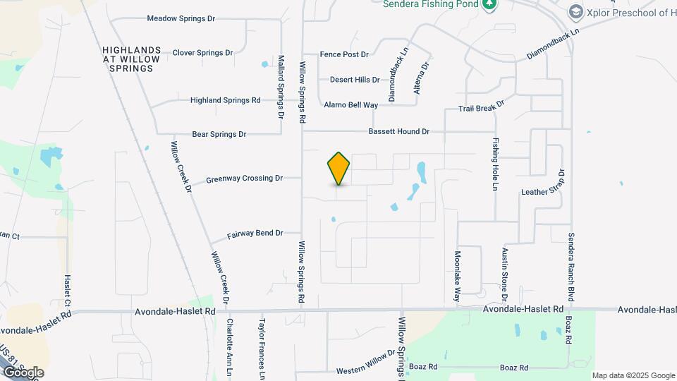 1677 Hossler Trl Map and Location Details