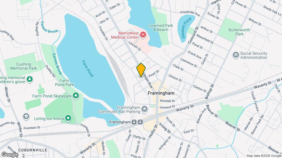 100 Pearl St Map and Location Details