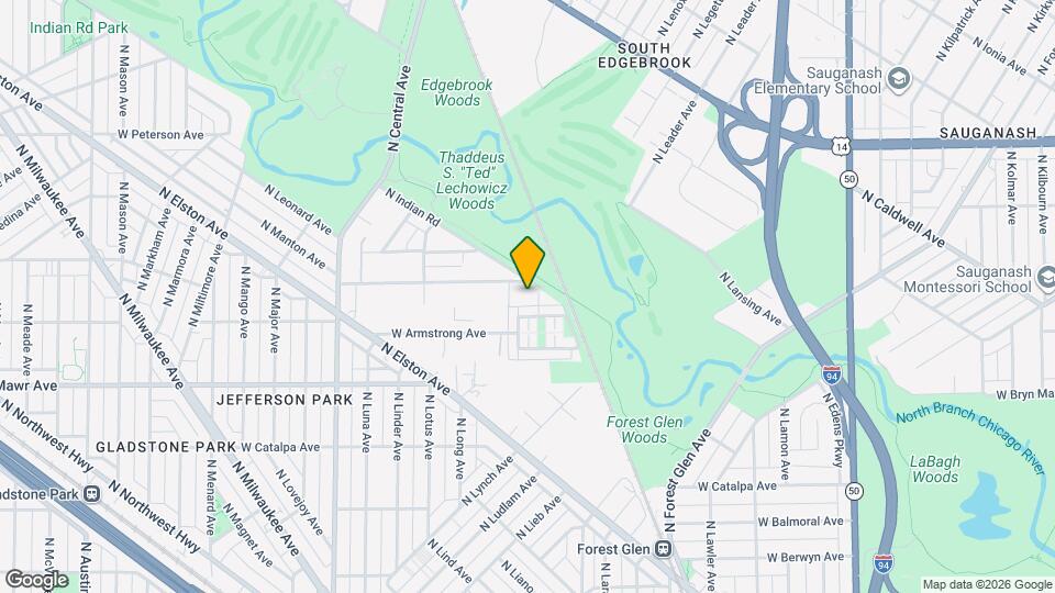 5245 W Ardmore Ave Map and Location Details