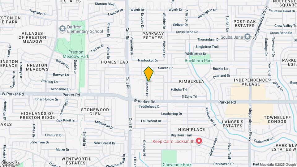 3334 San Mateo Dr Map and Location Details