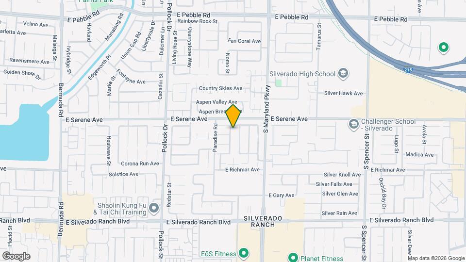 9346 Island Dawn St Map and Location Details