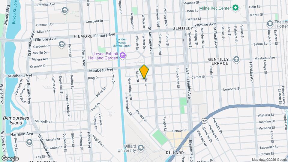 4714 Annette St Map and Location Details