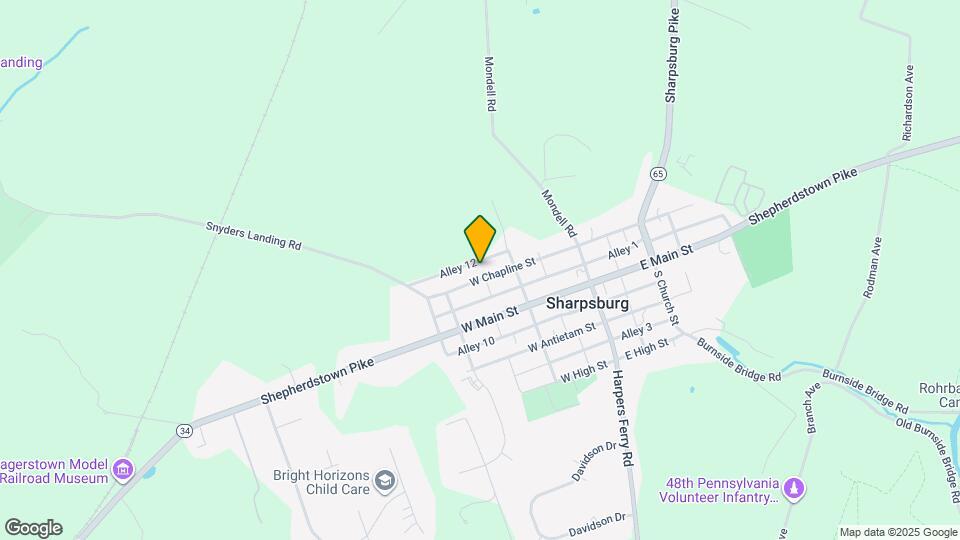 213 W Chapline St Map and Location Details