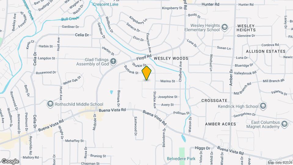 5214 Dana Dr Map and Location Details