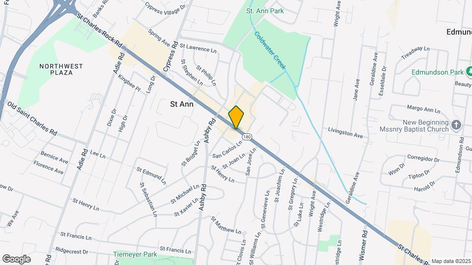 10446 St Charles Rock Rd Map and Location Details