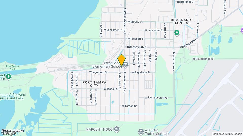 7108 S Mascotte St Map and Location Details