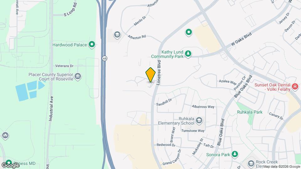 6143 Lonetree Blvd Map and Location Details