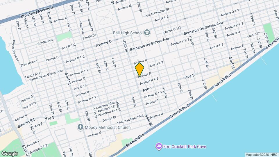 4417 Avenue R Map and Location Details