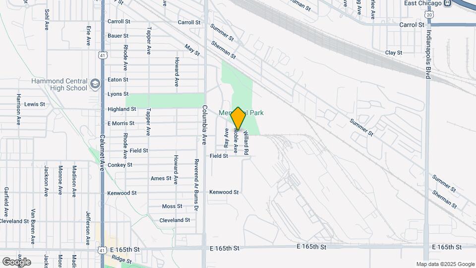 6115 Noble Ave Map and Location Details