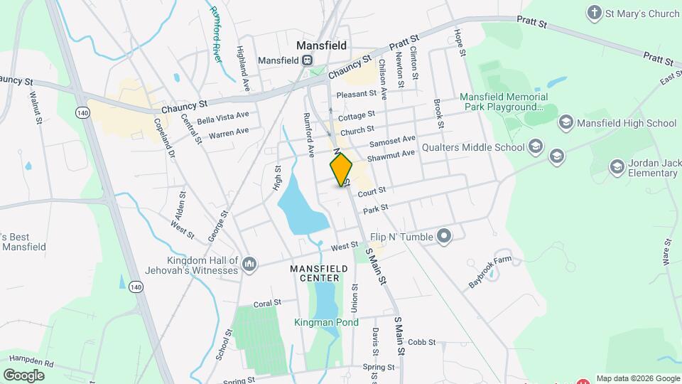 94-104 N Main St, Unit 104 North Main St #2R. Mansfield MA 02048 Map and Location Details