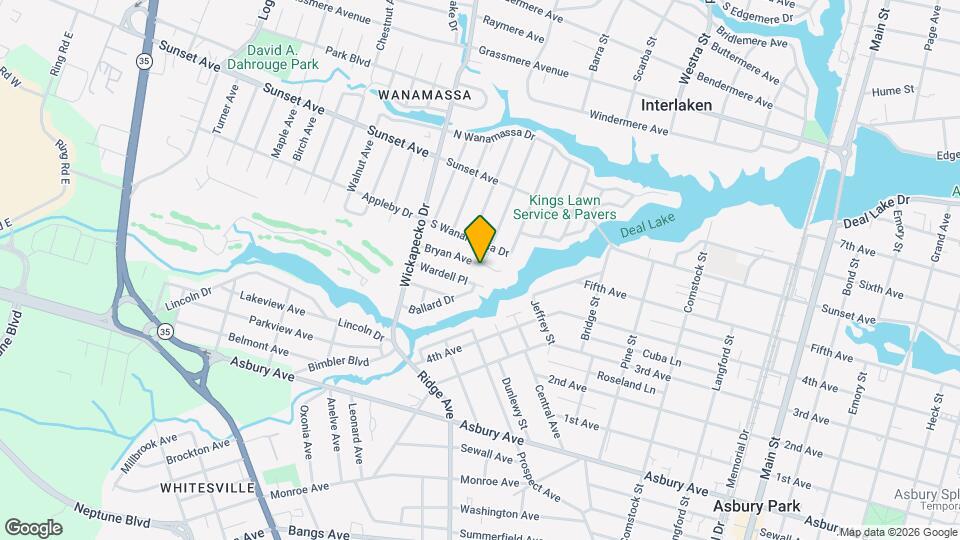 1700 Bryan Ave Mapa y Detalles de la Ubicación