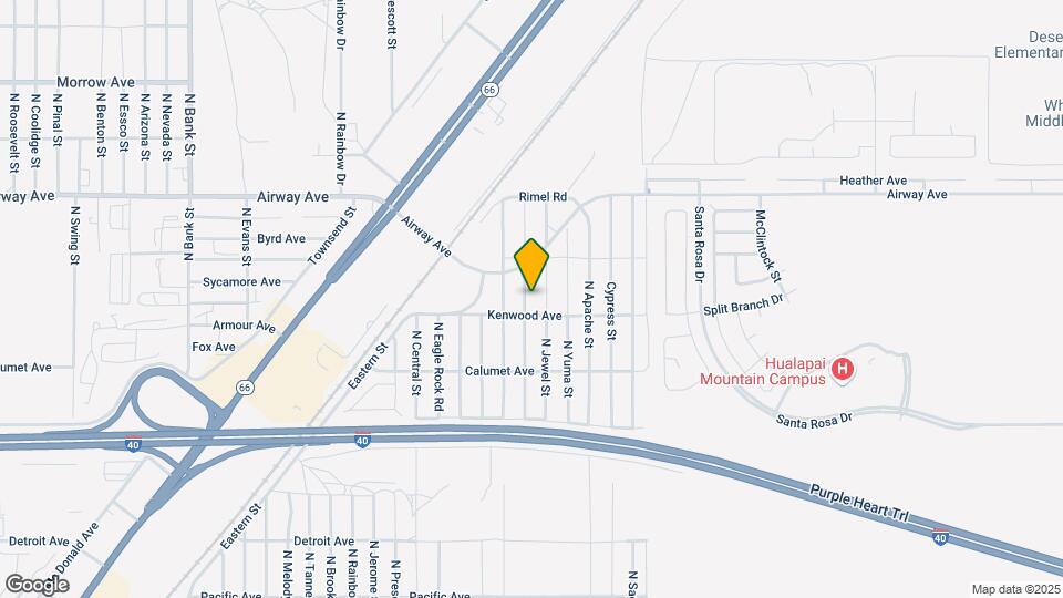 3366 N Yavapai St Map and Location Details
