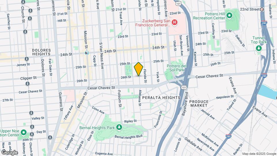 3051 26th St Map and Location Details
