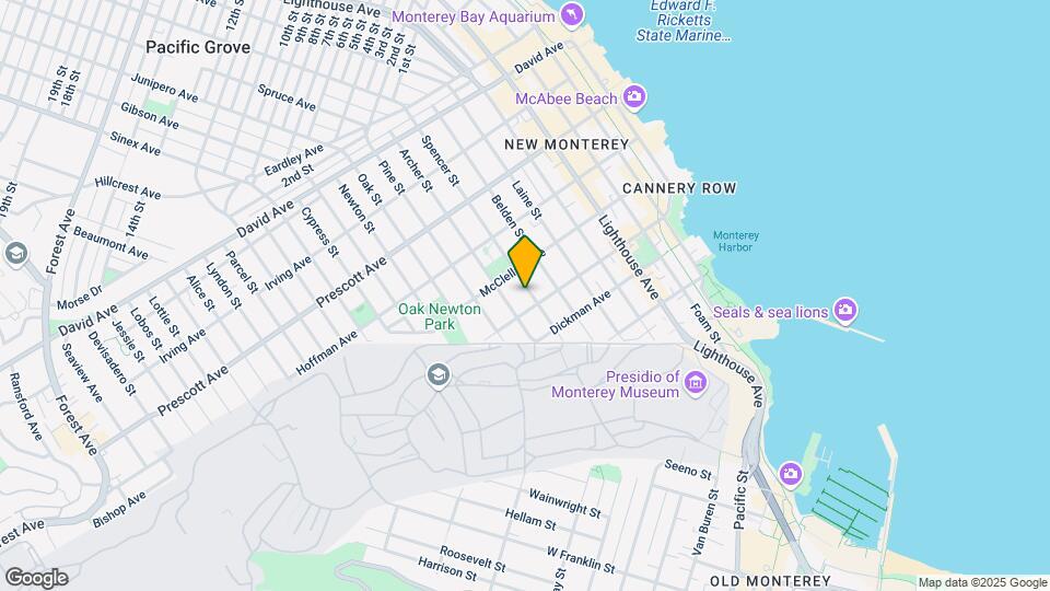 431 Spencer Street - Monterey Mapa y Detalles de la Ubicación