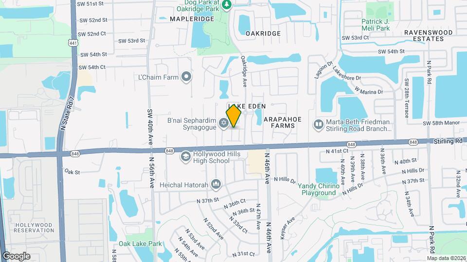 3534 Forest View Cir Mapa y Detalles de la Ubicación