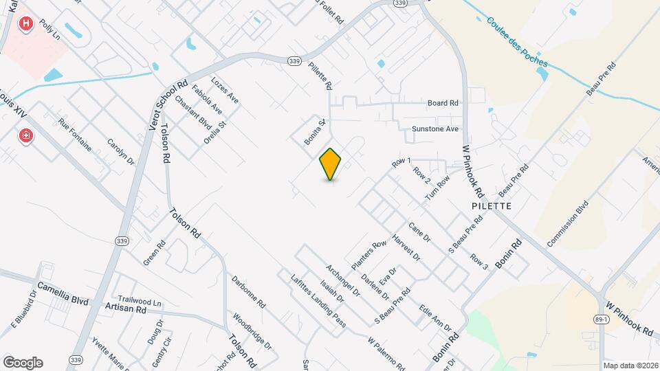 208 Vieux Orleans Cir Map and Location Details