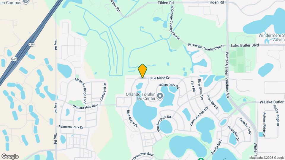 4542 Blue Major Dr Map and Location Details