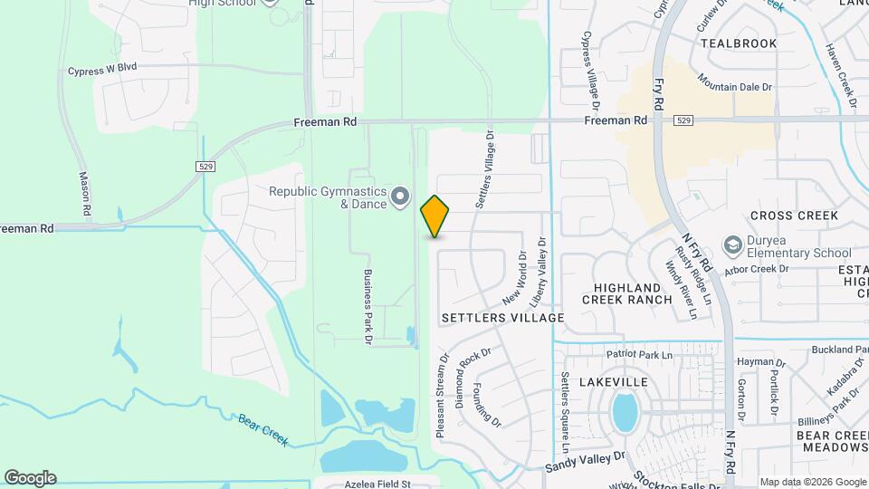 21134 Western Valley Dr Map and Location Details